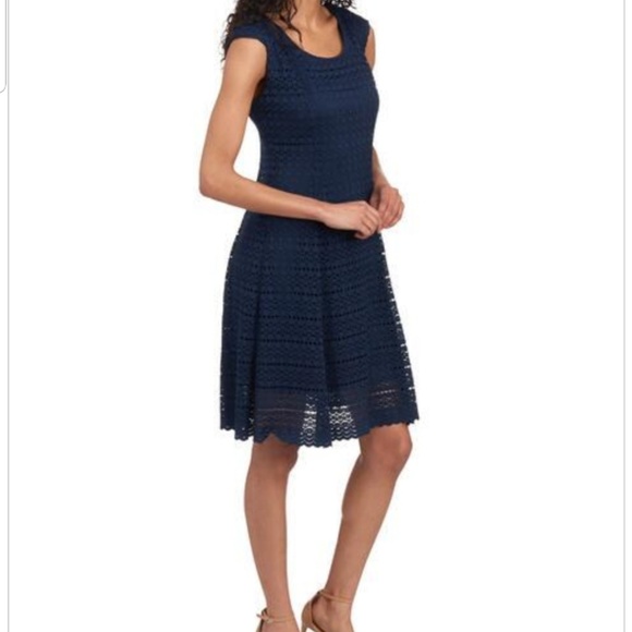 Ronni Nicole Midnight Blue Dress - Picture 3 of 3